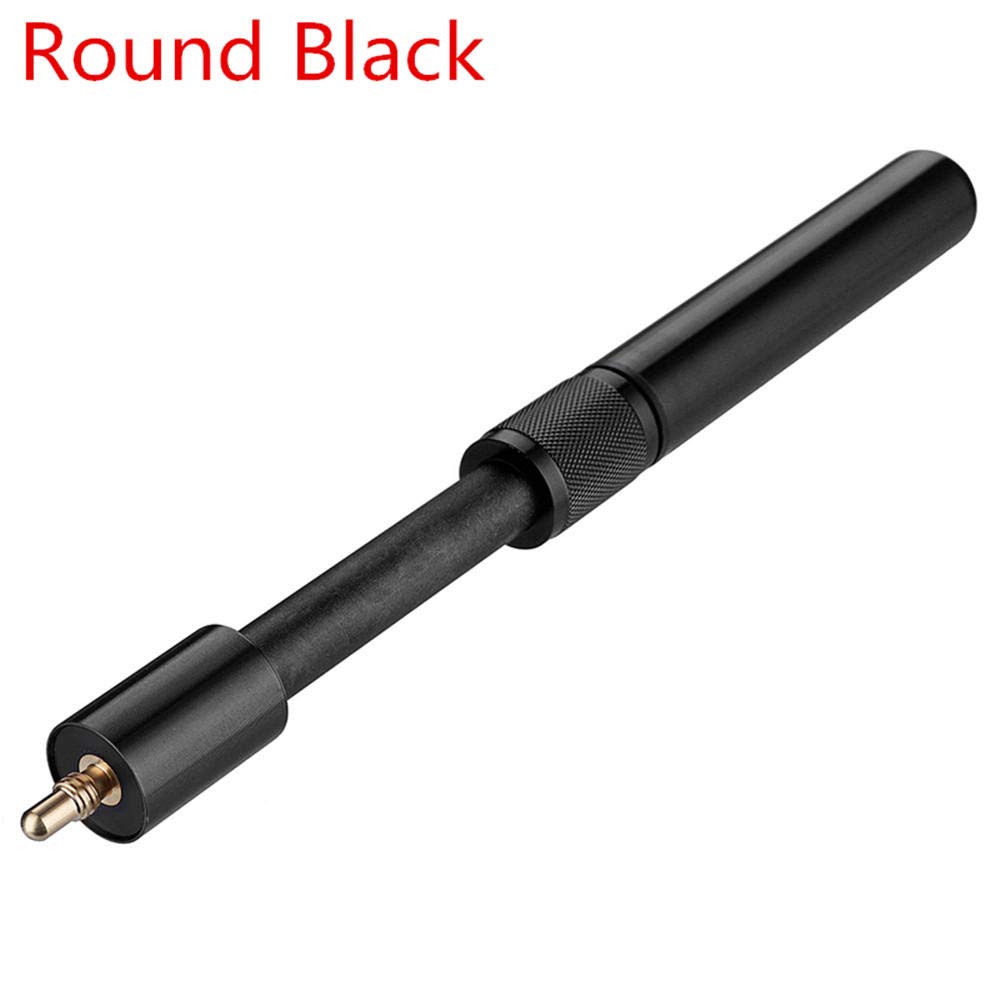 9 Inch Aluminium Billiard Pool Snooker Cue Replacement Accessories Telescopic Adjustable Extension Butt Rod (Color : #3)