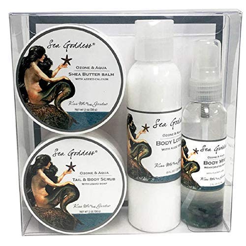 Kiss Me in The Garden - Sea Goddess Collection - Body Care 4 PC Gift Set - Item# Kiss00068