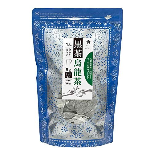 黒茶烏龍茶 黒烏龍茶 ティーバッグ 5g×120P 中国茶 烏龍茶 Tokyo Tea Trading【お得用 まとめ買い】
