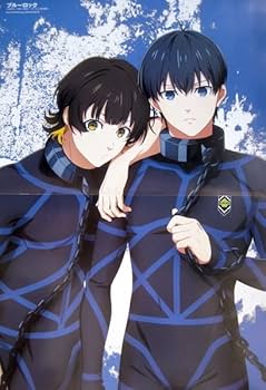 Amazon.co.jp: ブルーロック ポスター 2枚セット 凪誠士郎 潔世一 蜂