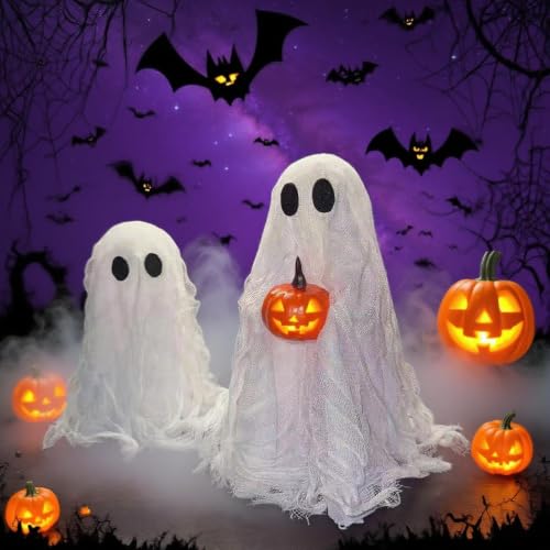Figuras de Halloween sin cables para adornar de forma segura chimeneas y patios 3