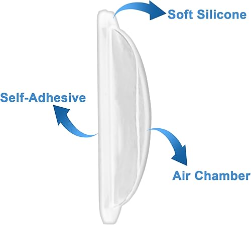 Miniatura 5 de Juego de almohadillas para las orejas y almohadillas para la nariz, almohadillas para la nariz y agarraderas para las orejas, soporte