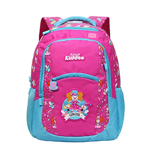 Smily Kiddos Dual Color Backpack (Pink) School Backpack for Girls Backpacks for Girls Backpacks for Teen Girls Backpacks for Girls School