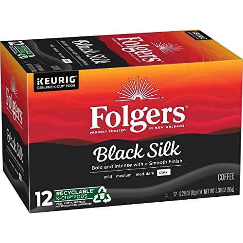 Folgers Black Silk Dark Roast Coffee 