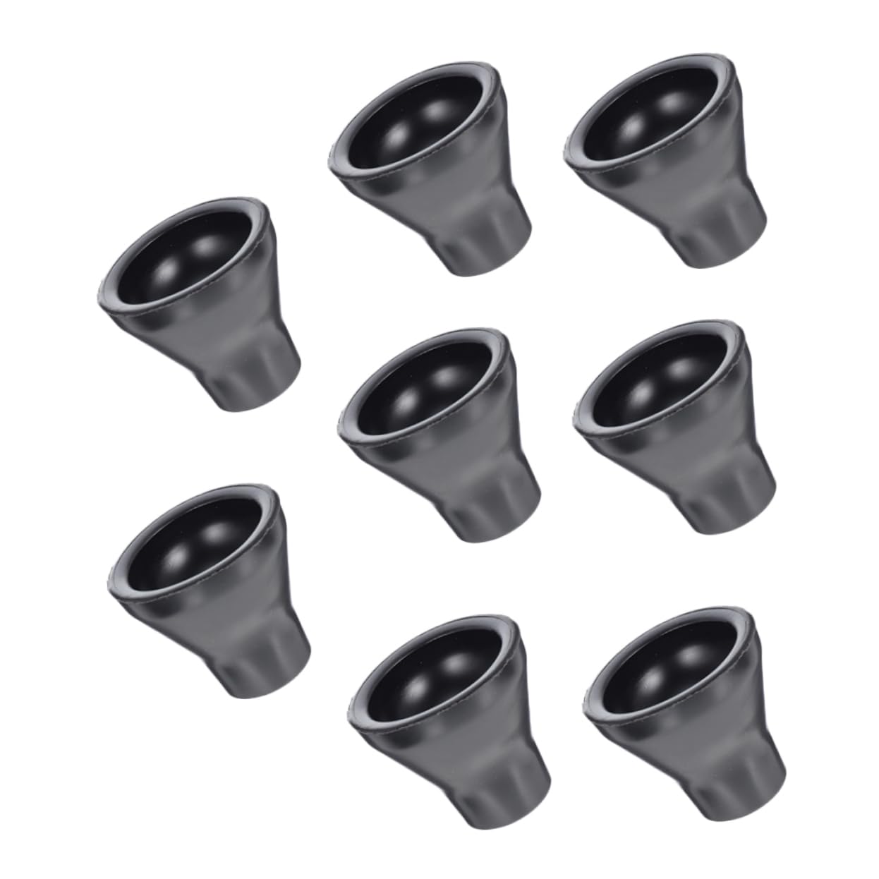 Mikikit Golf Balls Picker Cups 8pcs Golfs Ball Retrievers Rubber Material Easy to Use