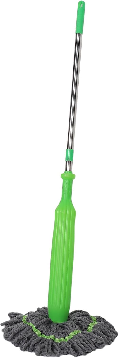 Easy Squeeze Microfiber Floor Mop with Self Wringer and Steel Handle