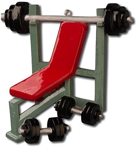 Polar X Ornaments Weight Lifter Fitness Sport Personalized Christmas Tree Ornament