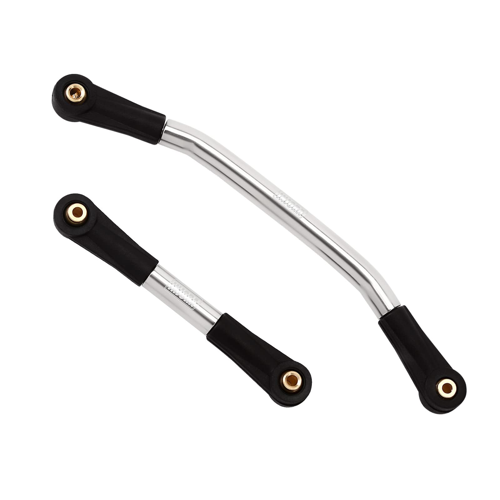 INJORA Biellettes De Direction En Acier Inoxydable 304 Pour SCX24 - C10, Deadbolt, JLU, Bronco - Bronze