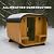 Backyard Discovery Lennon 4-6 Person Traditional Cedar Outdoor Cube Sauna with Porch, Electric Sauna Heater, Sauna Rocks, Dry Heat, Steam Sauna, LED Lights, Wi-Fi Control, Sauna Accessories