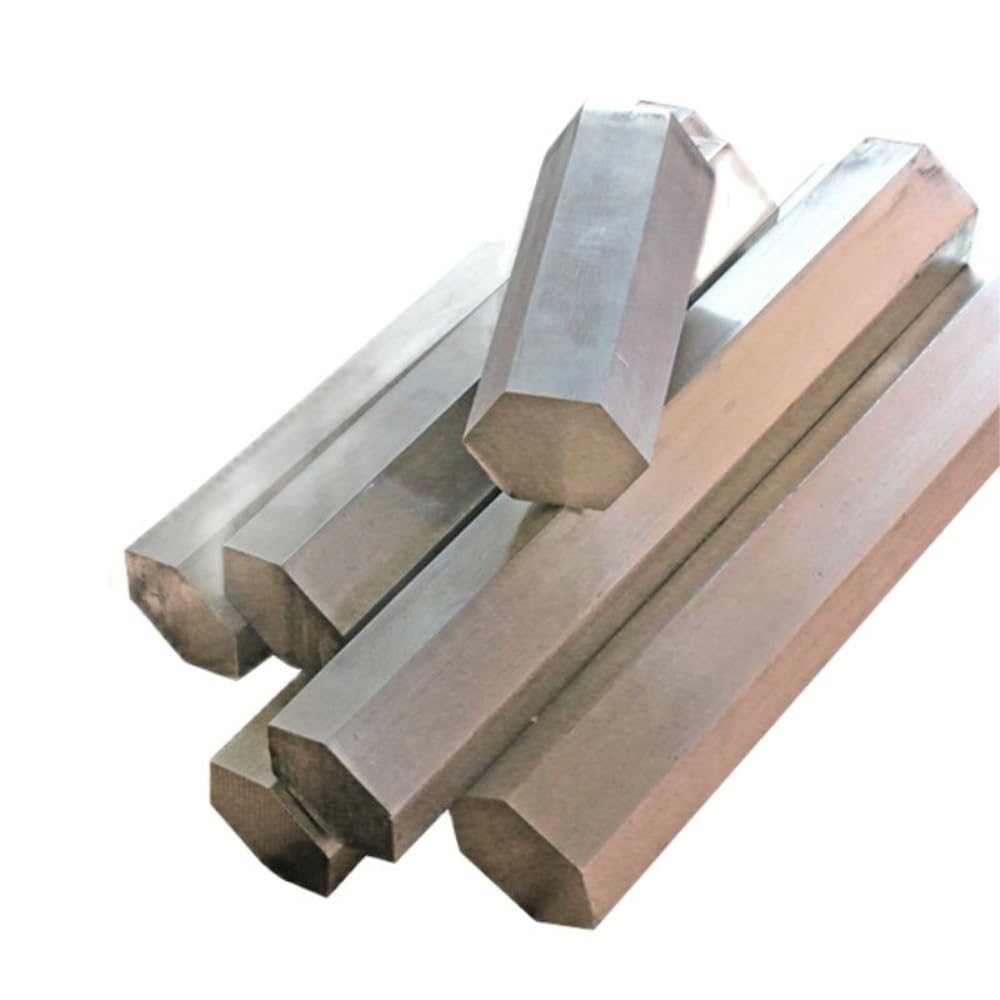 Tige de barre hexagonale 304, tiges lisses en acier inoxydable, longueur 100mm 200mm 300mm 500mm for autres métiers de bricolage aérospatiale 1 pièce(100MM*14MM)