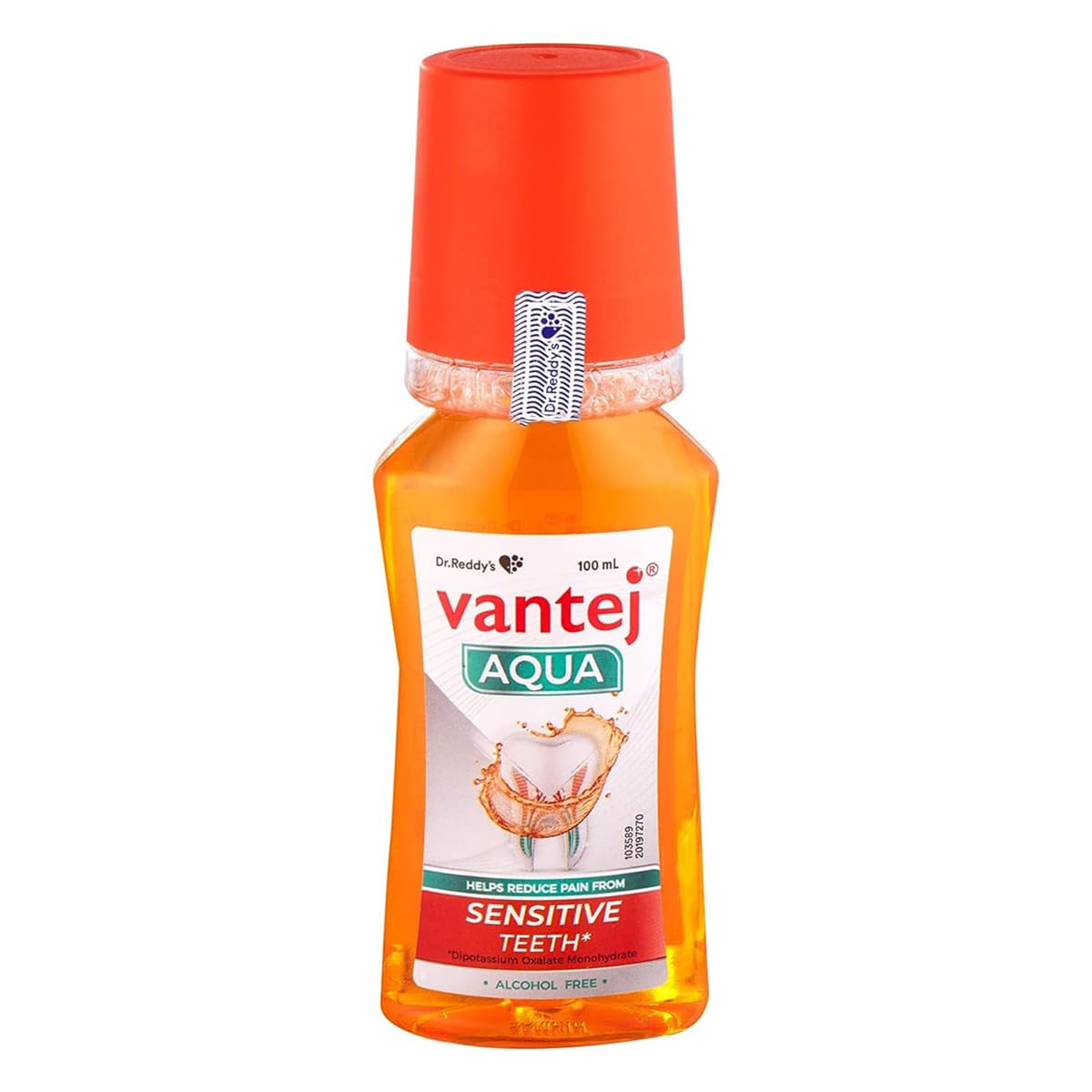 Vantej Aqua Mouth Wash-Bottle of 100 ml Solution