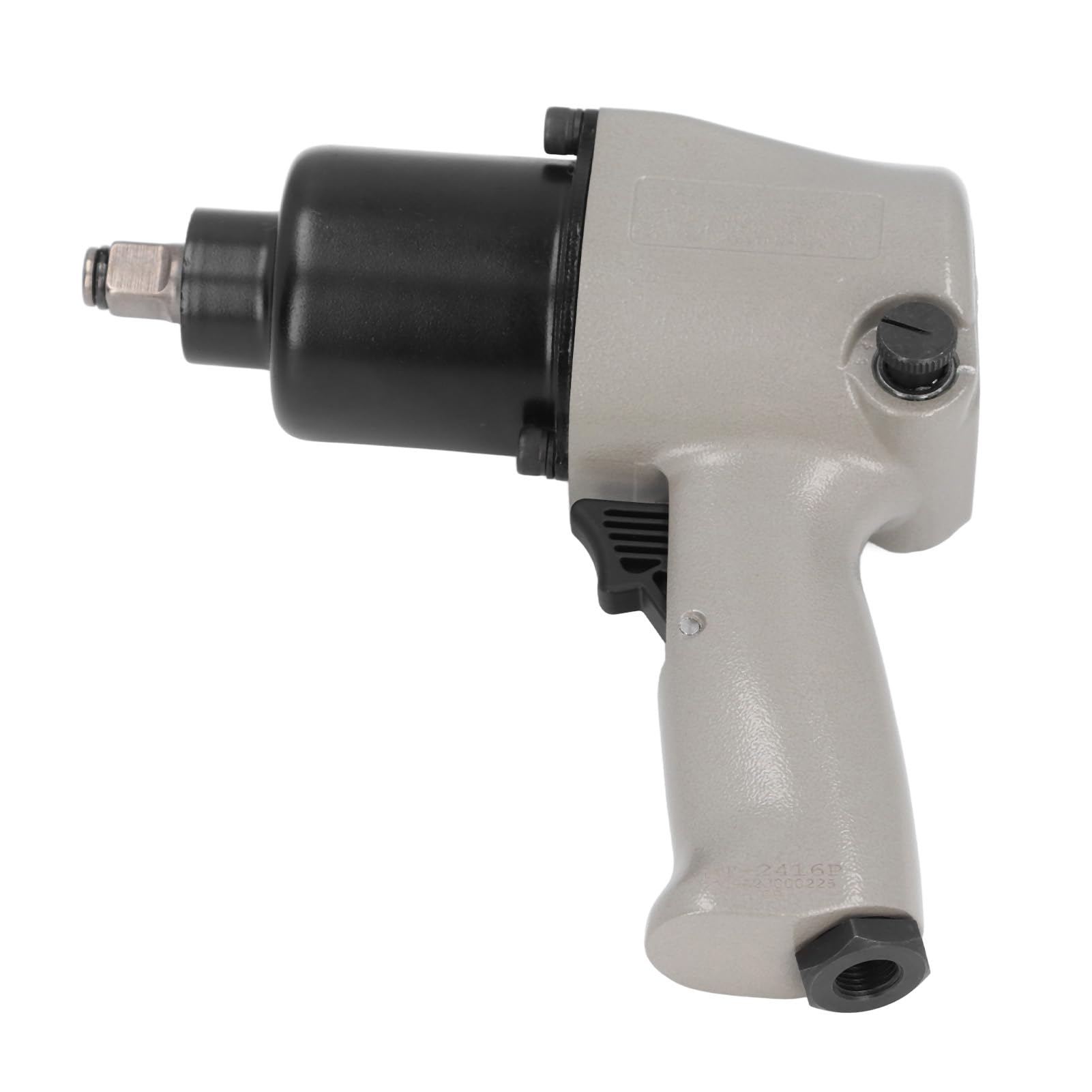 FTVOGUE Avvitatore a Percussione Pneumatico in Alluminio 410 Nm 2600 Giri/min 1/4 Pollici Ingresso Aria a Basso Rumore Impugnatura Comoda per Professionisti dell'assemblaggio Meccanico di