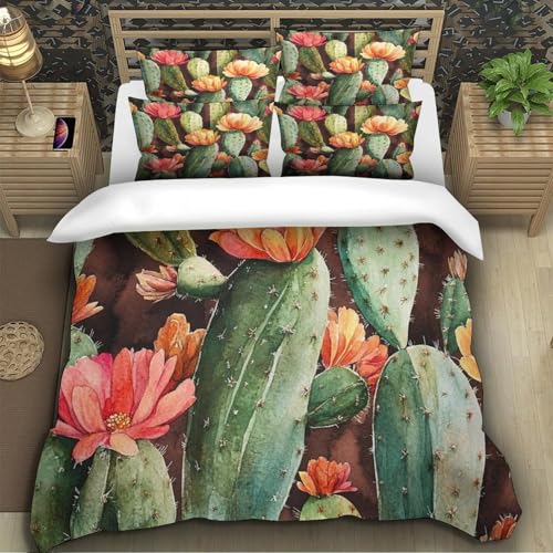 Housse de couette guépard 3D en microfibre premium avec fermeture éclair résistante - 5