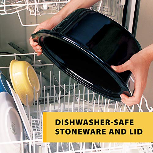 Crockpot Large 8 Quart Slow Cooker with Mini 16 Ounce Food Warmer