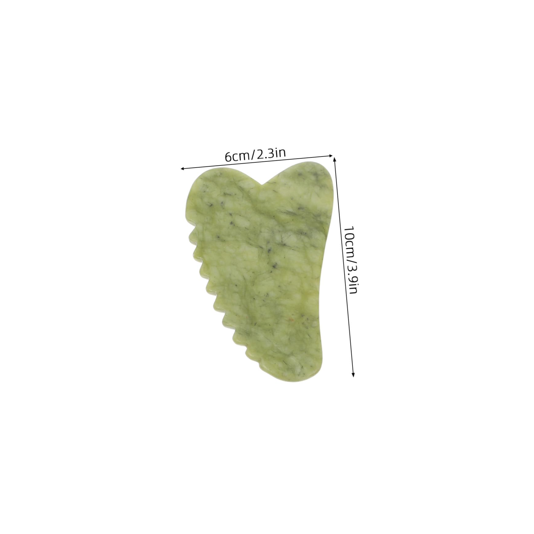 Beaupretty 3stücke Massage-schabbrett für Gesicht aus Jade Gesichts-gua-sha-stein mit Ergonomischem Design Gua-sha-werkzeug zur Hautpflege und Wellness Tragbar und Reisefreundlich Reduces