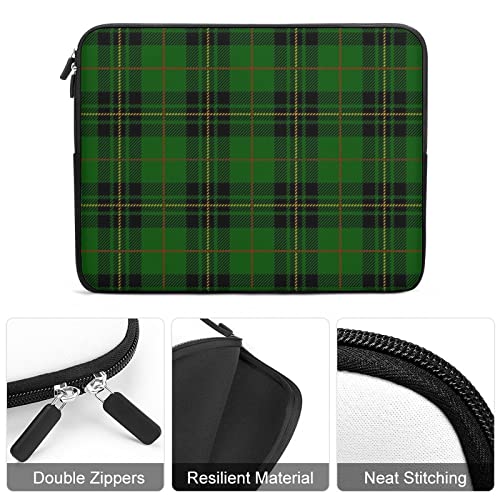 Funda Protectora para Laptop 10 pulgadas Tartan Verde miniatura 6