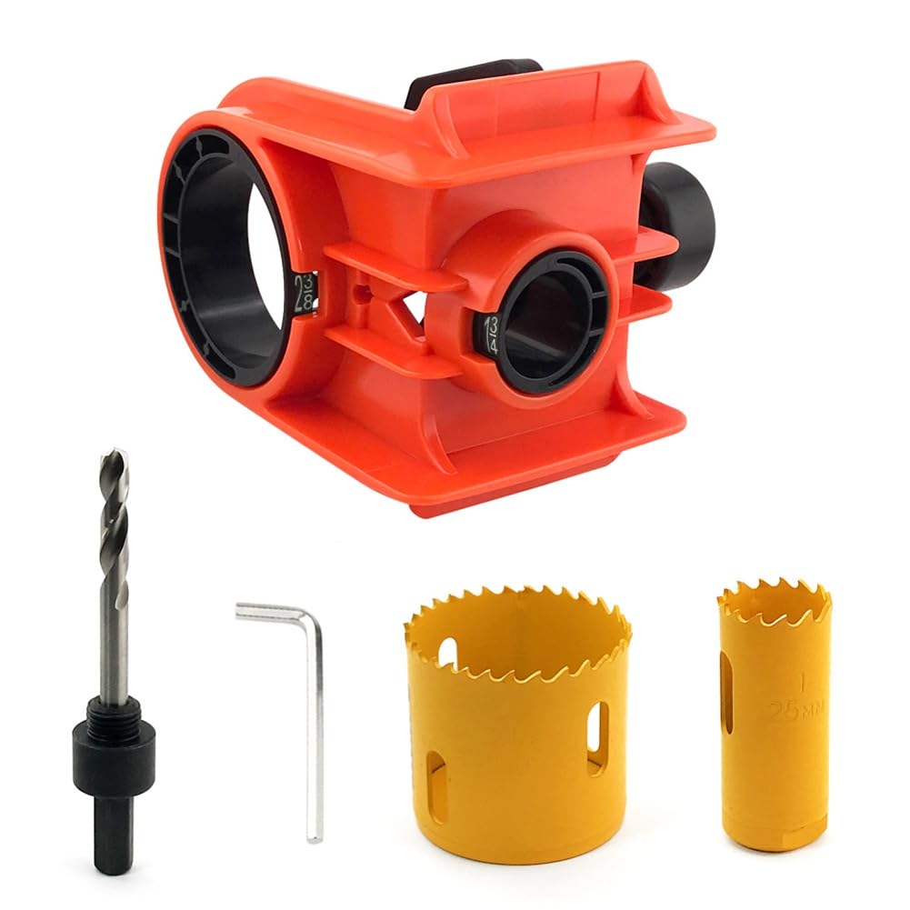 Kit d'installation de serrure avec outil de configuration de verrouillage orange