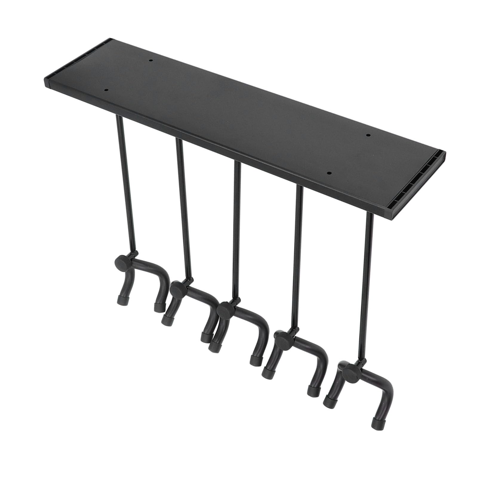 Supporto da Parete per Chitarra, Gancio Girevole in Acciaio Resistente, per Basso, Violino, Mandolino, Materiali di Alta qualità per Negozi di Chitarre, Camere da Letto (Nero)