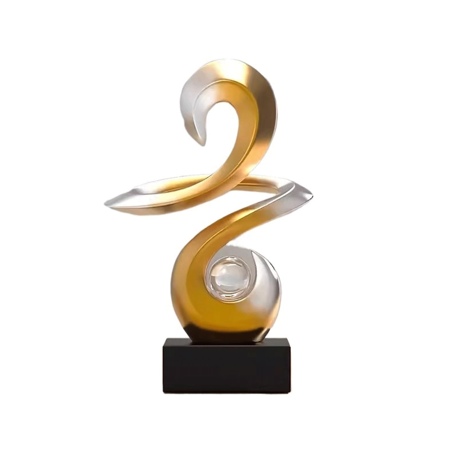 BHGFYXBS Desktop Ornaments Chinese Style Office Decoration Store, Wealth Seeking Decoration, Living Room Entrance, Bookshelf Decoration, Gift Tabletop Home Office Decor,Silver