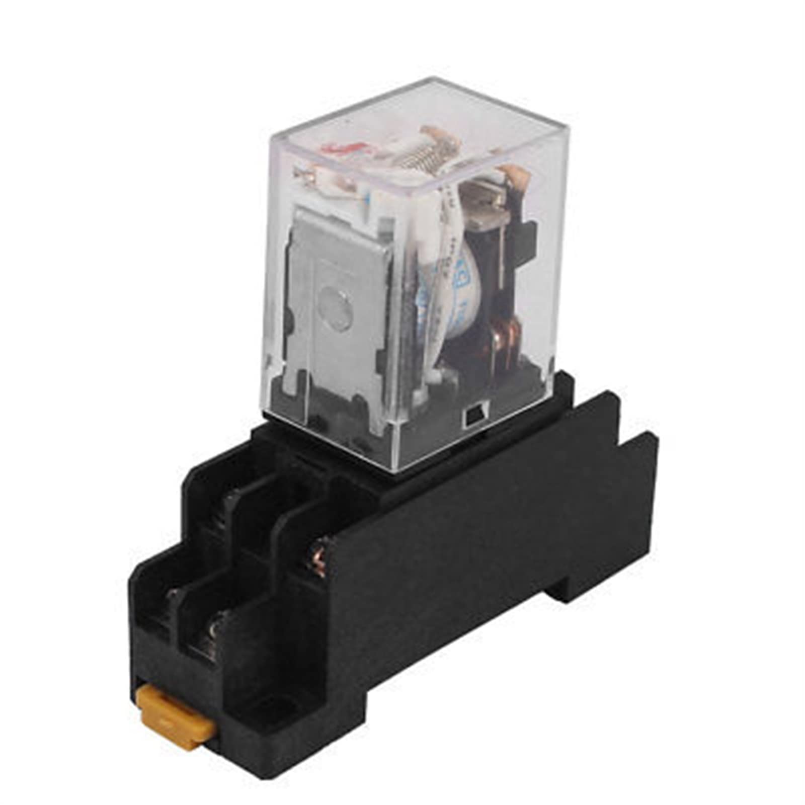 VDOQTLJT 2PCS JQX-13F AC 110V Coil 8 Pin DPDT Electromagnetic Power Relay w Socket Base