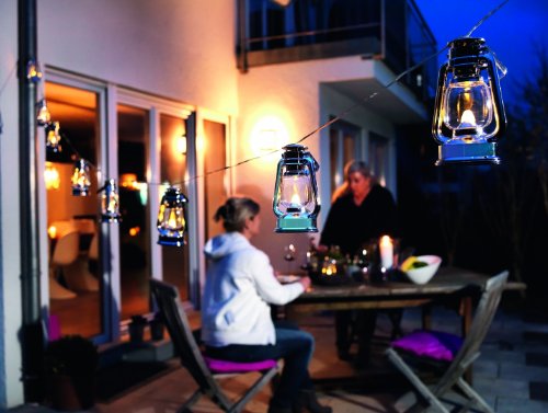 Konstsmide 4128-300 / Catena di luci LED con 8