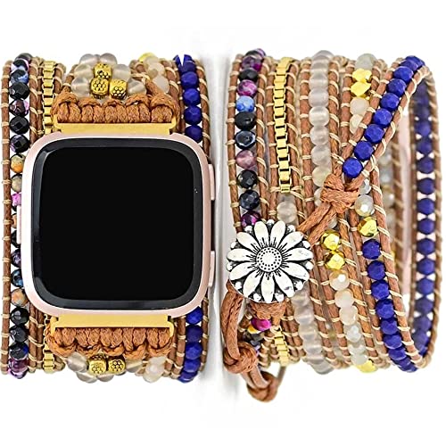 Somesame Fitbit Versa/Versa 2/Versa Lite/Versa SEoh {[z[r[YuXbg }`C[ 3bv `NU[ nhCh ҂ݍݓVR r[YEHb`Xgbv fB[X Y