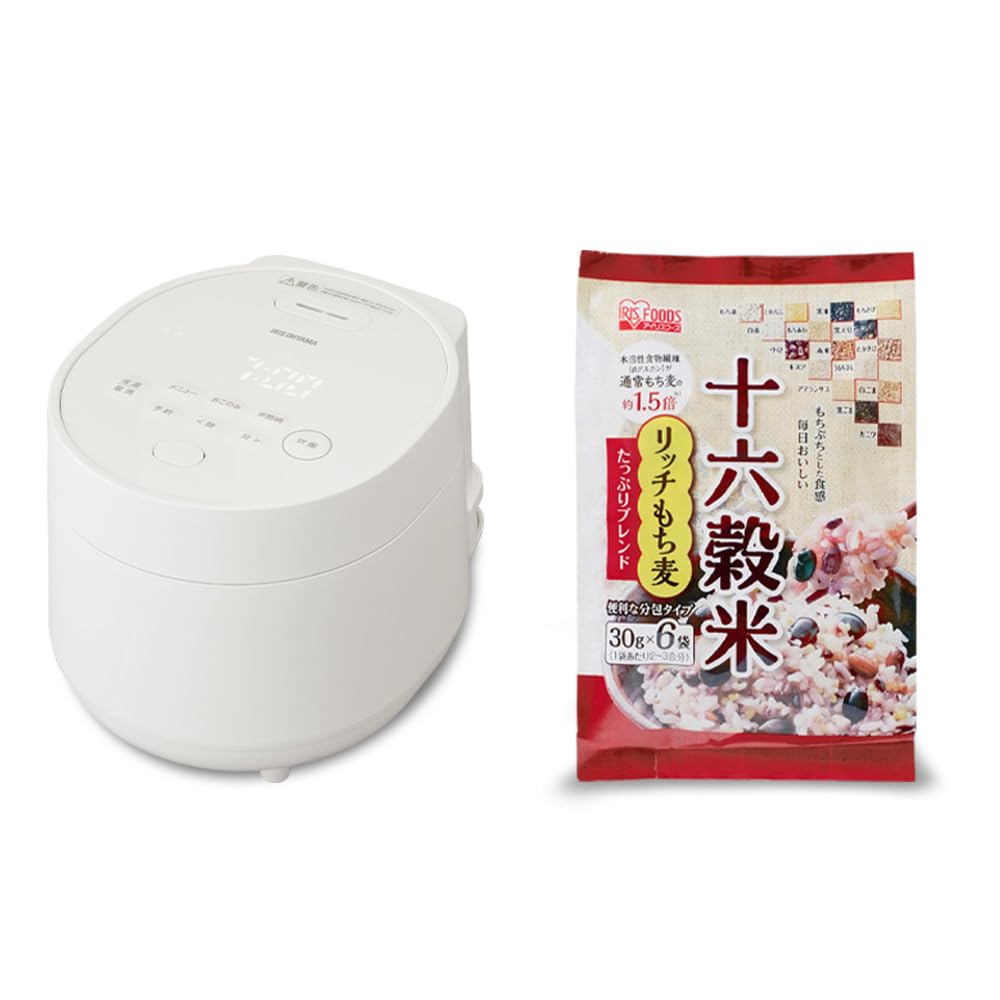 【IRIS OHYAMA】炊飯器 ホワイトRC-MGA30-W IRIS OHYAMA アイリスオーヤマ ジャー炊飯器 RC-MGA30-W