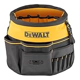 デウォルト(DeWALT) バケツカバー 工具収納ケース バケツ ツールバッグ 折りたたみ式 工具収納用 バケツカバー 多機能 ツールバッグ バケツスタイル ガーデンツール ガーデンバッグ ソフトバッグ ブラック&イエロー DWST560109
