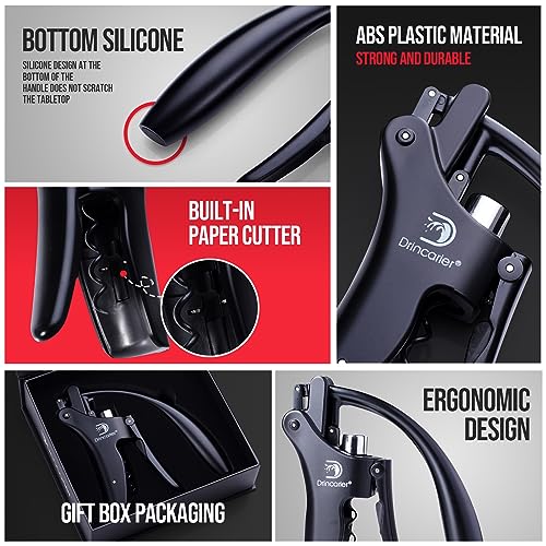 Image of Vertical Lever Corkscrew with Non-Stick Worm, Compact Rabbit Wine Opener Wine Bottle Opener with built-in Foil Cutter