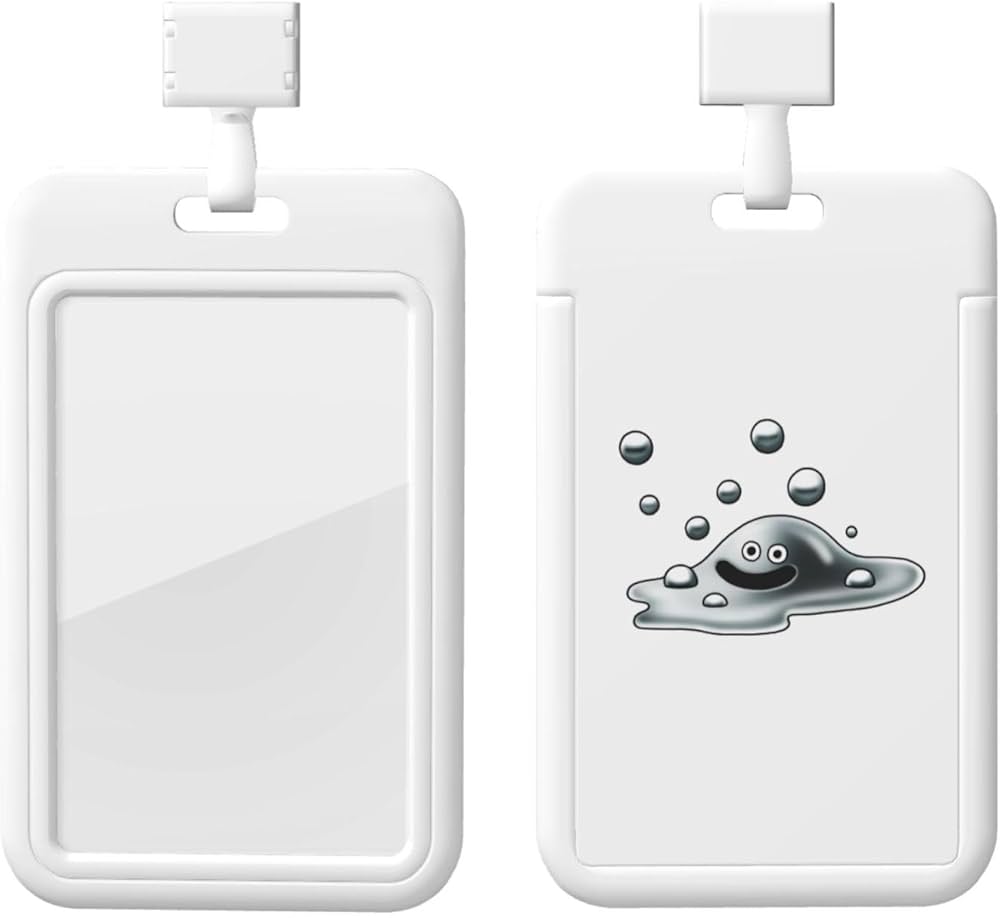 ドラゴールカード専用ケース付き 縦型 本革IDカードケース パスケース リールクリップ付き 8色 <COPIDN