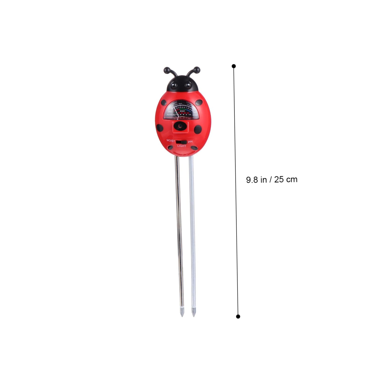 Toddmomy 3pezzi Tester Del Multifunzionale Misuratore Ph Umidità Giardinaggio Adatto Per Ed Facile Usare e