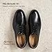 Bruno Marc Men's Classic Leather Dress Shoes Comfort Oxfords Business Formal Lace Up Shoes,Size 9,Black,SBOX26007M