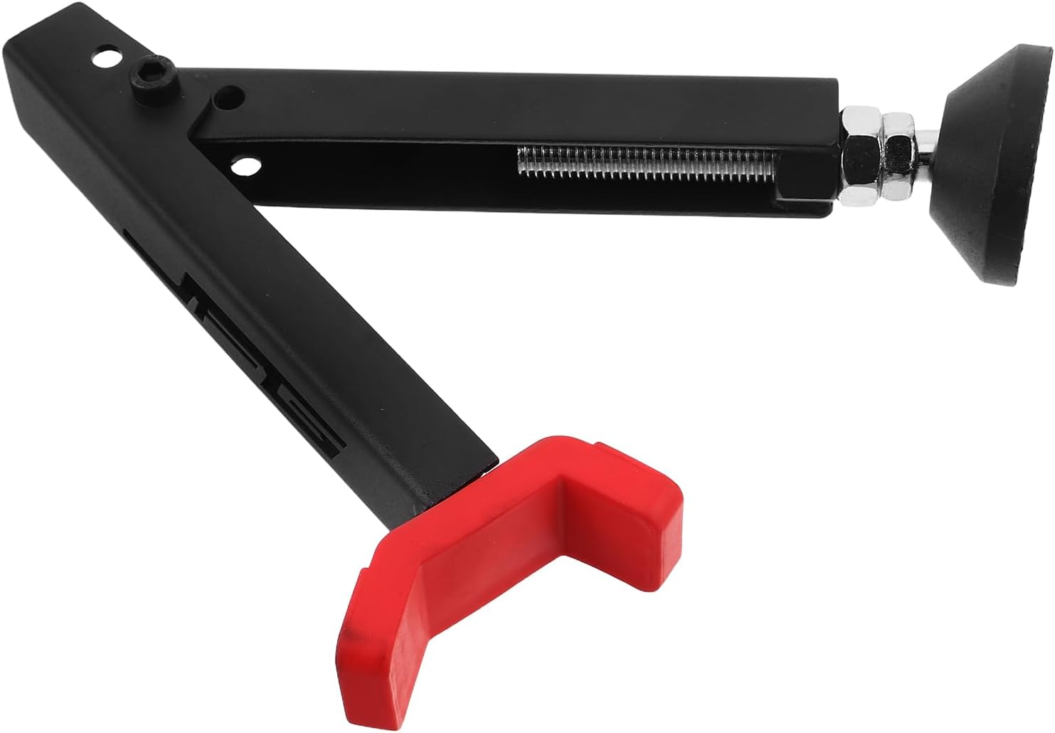 YARNOW Motorcycle Wheel Lift Stand for Dirt Bike – Portable Red Trail Jack Stand Wheel Support for Garage Maintenance and Repair