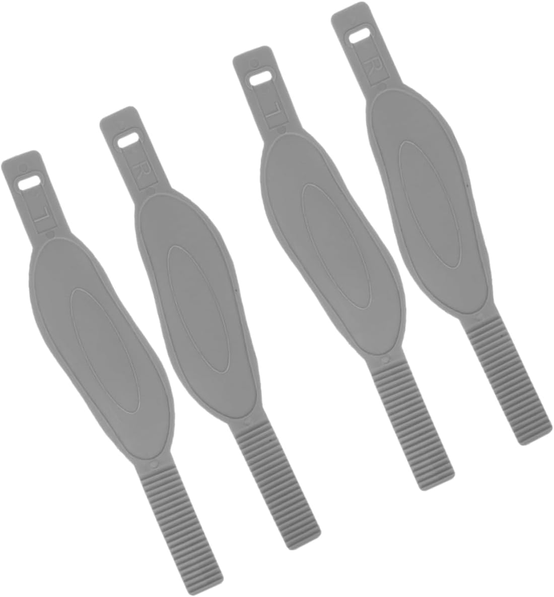 KICHOUSE 2 Pairs Adjustable Cycling Pedal Straps Portable Fitness Equipment Accessories for Exercise Bikes Lightweight and Bendable for and Use for and Mountain Bikes