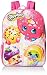 Shopkins Little Girls Backpack with Lunch, Pink, One Size