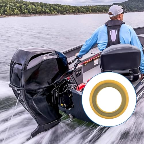 Image of 4pcs 26-830749 Gearcase Drain Plug Seal Gaskets, Replacements Seal Washers for Lower Unit Gear Oil Pump, Drain Screw Gasket for Mercury Marine /Mercruiser Drives Accessories