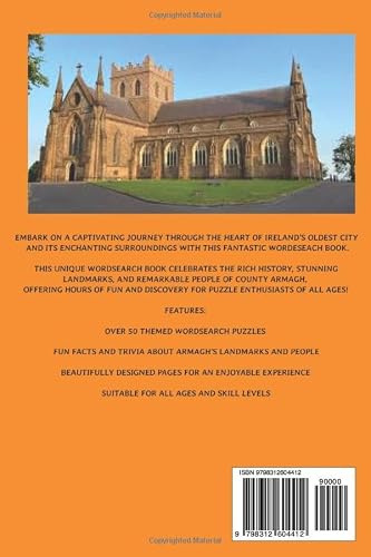 Armagh Word Search Puzzle Book: Wordsearches with Easy to Read Print about Armagh, the County, its Places and People And More, 6x9 inches, 110 pages, ... for those who may have an Armagh connection! – vue 2