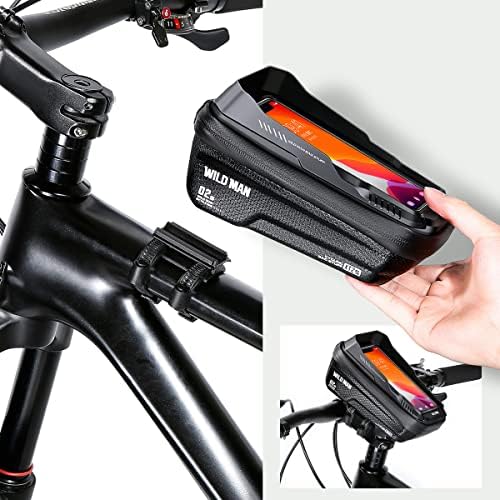 Extended Bike Handlebar Mount with Rain Cover for iPhone 12 (sku 55426)