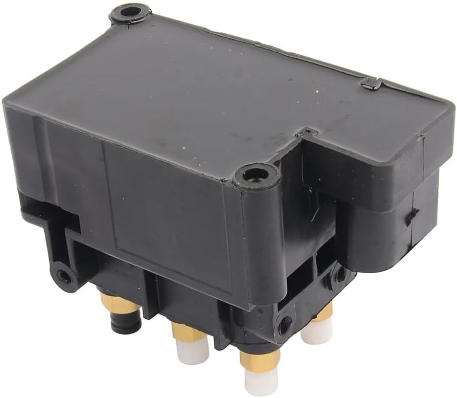 Air Suspension Valve Block Solenoid Distribution Valve Compatible with Mercedes-Benz, Replaces 2123200358 2513200058, for W164 W221 W212 GL ML CL S R Class