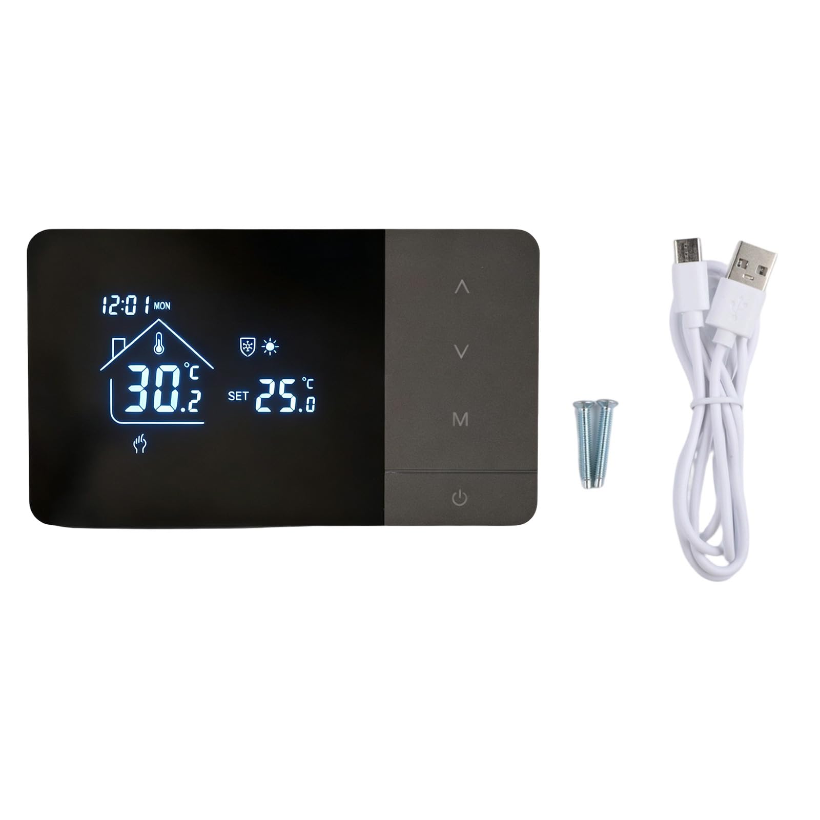Thermostat WiFi W506 3 A, 2 fils pour chaudière, programmable 7 jours