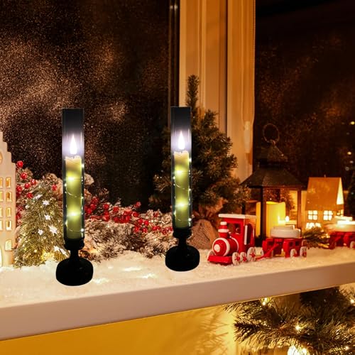 Velas LED de pilas con temporizador para evitar descuidos 2