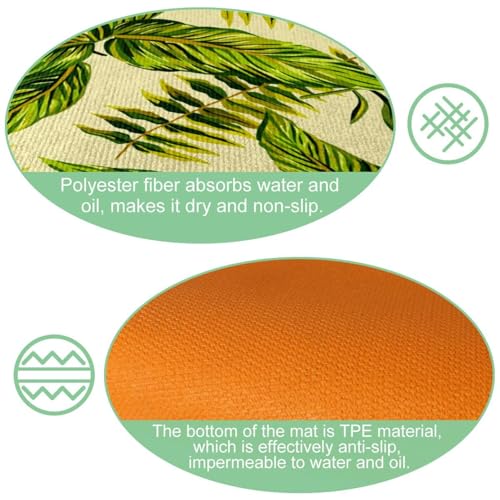 Tapetes de cocina antideslizantes que evitan resbalones y absorben salpicaduras 6