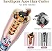 Automatic Curling Iron, Auto Hair Curler Wand with 4 Temperatures & 3 Timers & LCD Display, Curling Iron with 1