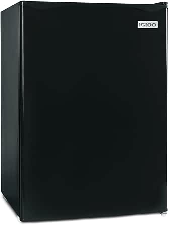 11 Best Mini Fridges for Office Snacks That Keep Your Favorites Cool and Fresh 9 Igloo 2.6 Cu.Ft Mini Fridge with Freezer - Black