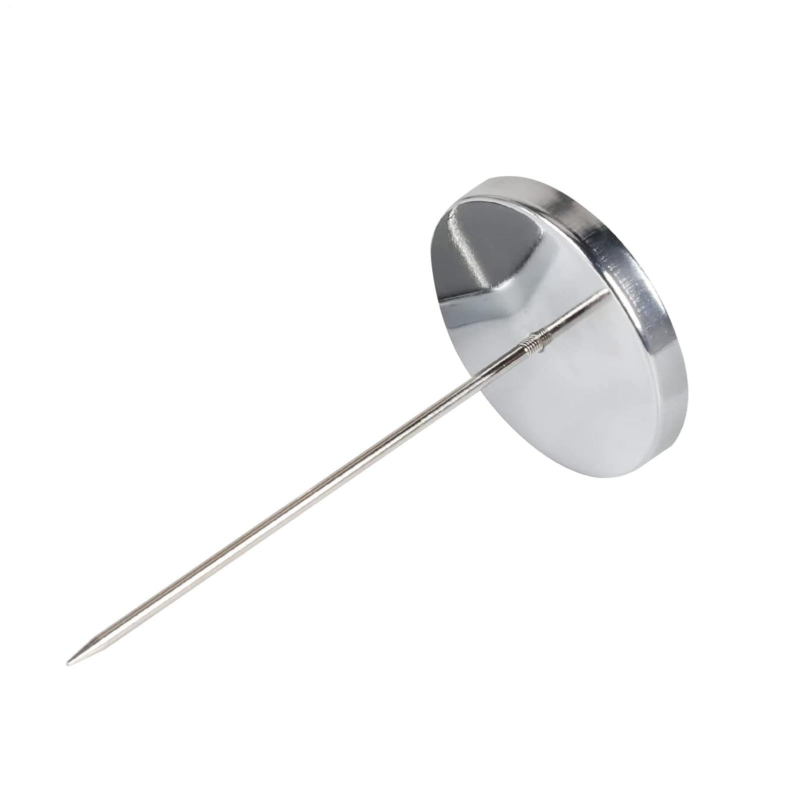 Sujeta-recibos de escritorio - Pincho para facturas de acero inoxidable, pincho para papel de tickets duradero | Organizador de recibos de estilo clásico con base estable para restaurantes, mostradore