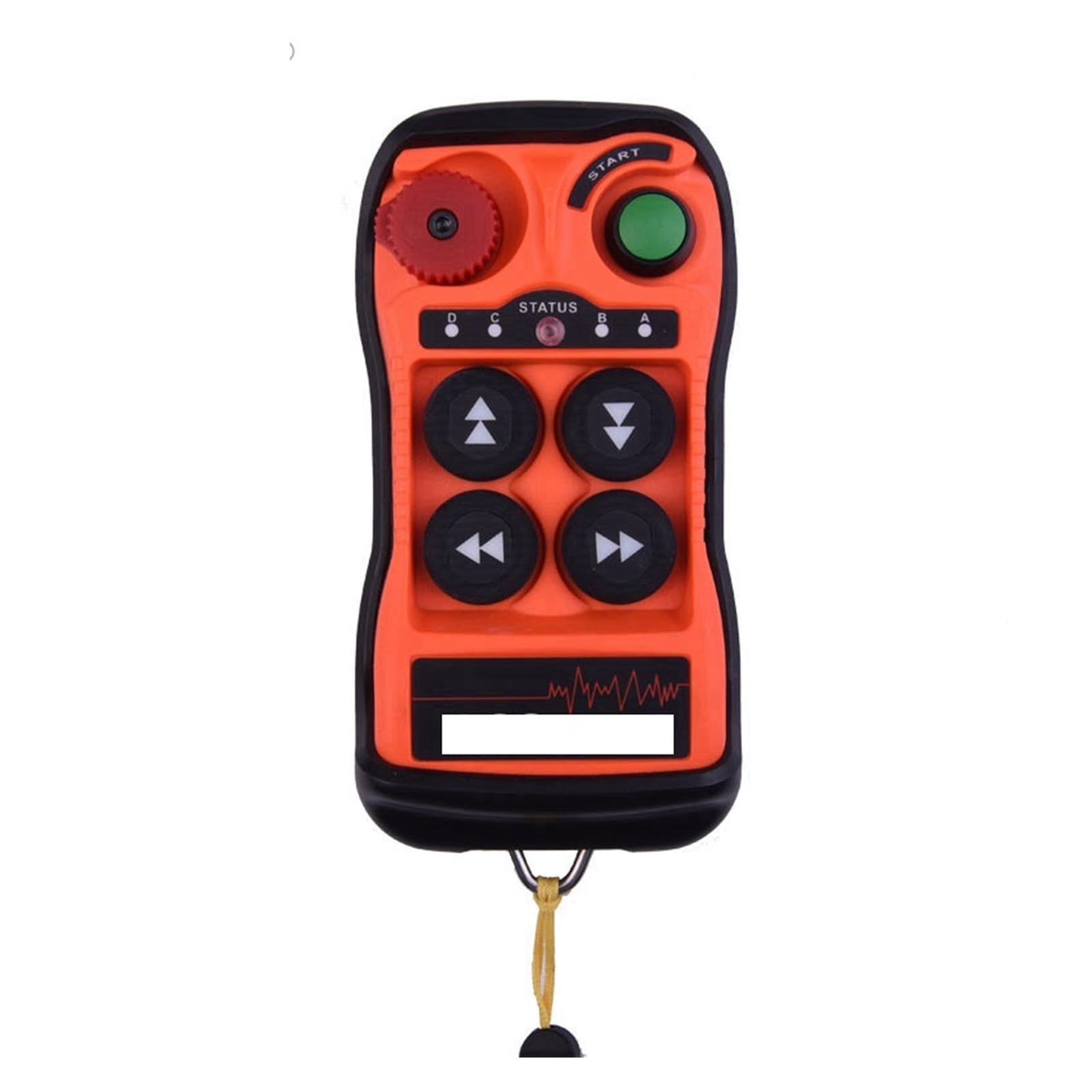 JVDDI Industrial Crane Remote Control Dual Speed Solid Crane Hoist Wireless Remote Controller Support(Transmitter 1,Q404-2Speed,AC36V)