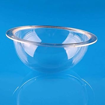 2.36inch/60mm Acrylic Indoor/Outdoor CCTV Camera Dome Cover Security Camera Housing Clear 2.36inch/60mm