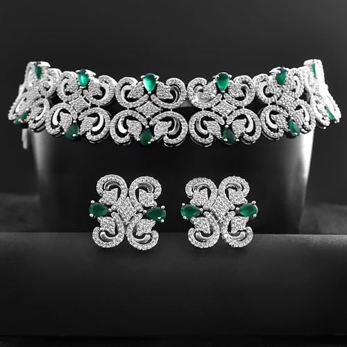 Taj Jahan Necklace Set, Regal Design