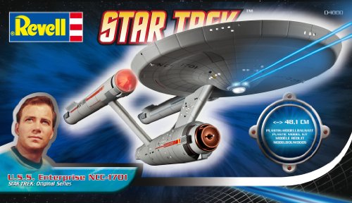 Revell Modellbausatz Star Trek - U.S.S. Enterprise NCC-1701 im Maßstab 1:600, Star Trek The Original Series, Level 3… – Bild 3