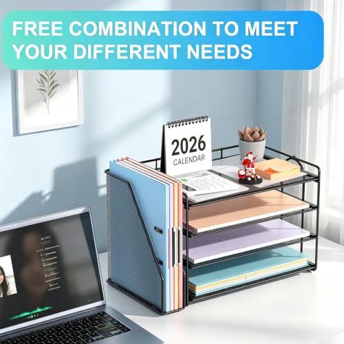 gianotter 4-Tier Paper Organizer With Magazine - Image 3